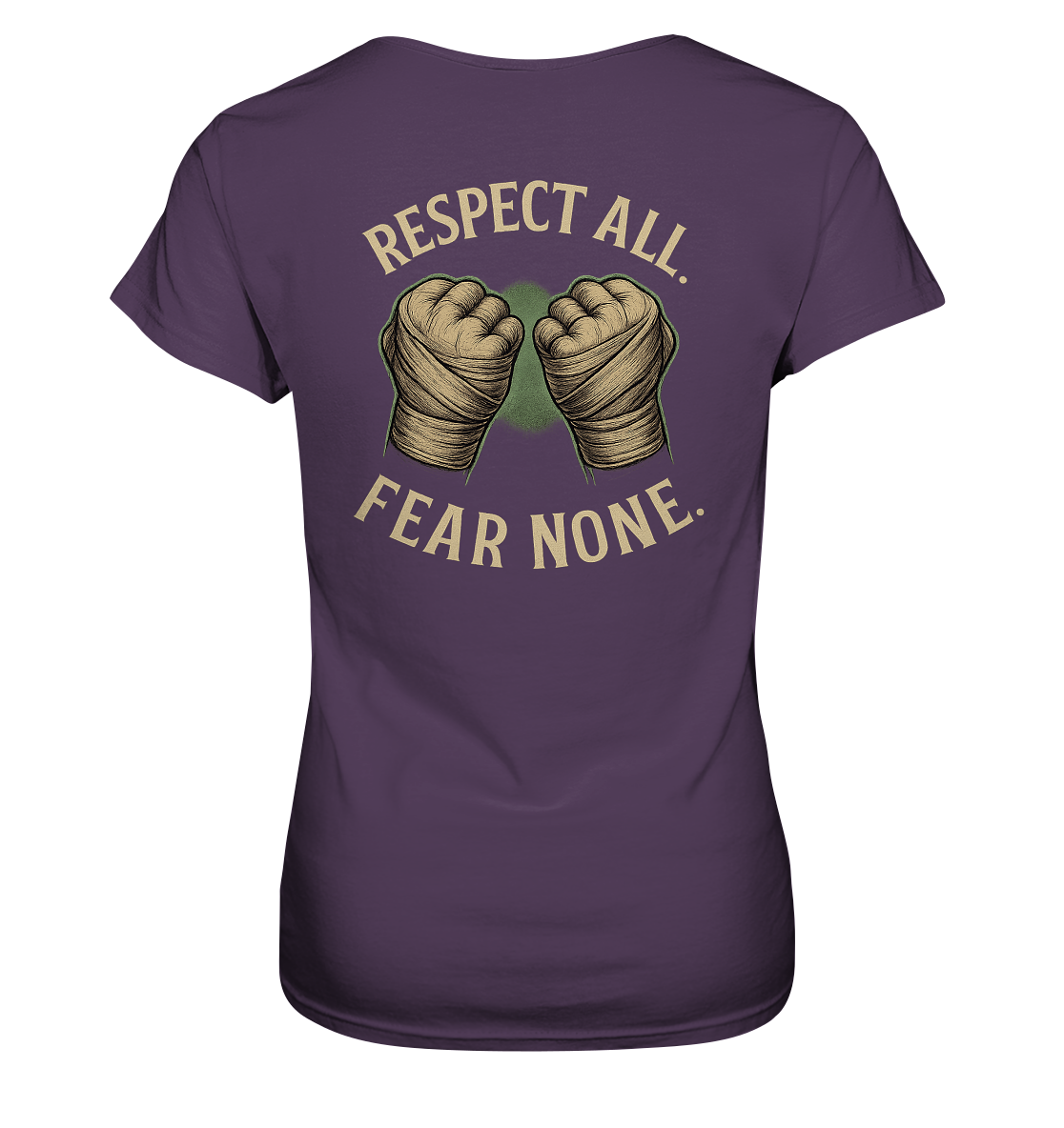 Respect all. Fear none. - Ladies Premium Shirt
