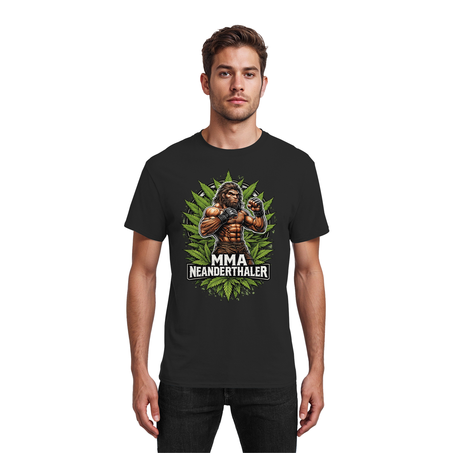 Neanderthaler MMA - Heavy Cotton T-Shirt