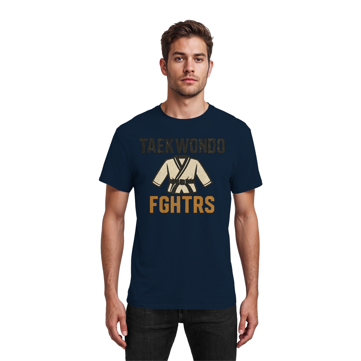 Taekwondo FGHTRS - Heavy Cotton T-Shirt