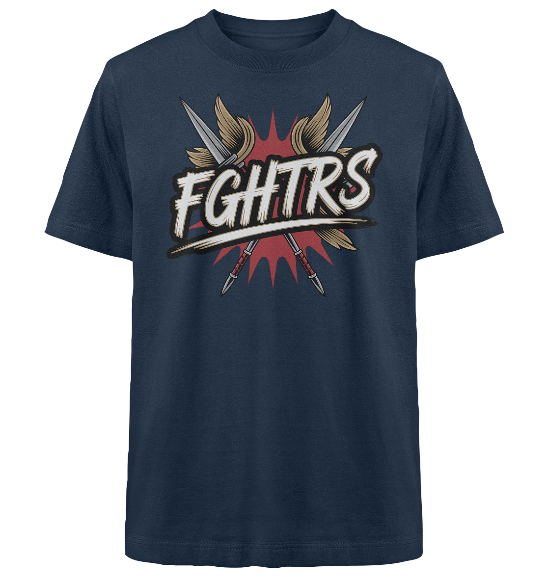 FGHTRS Gladiator Style - Heavy Oversized Organic Shirt