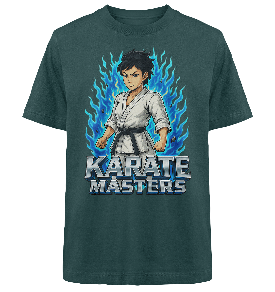 Karate Masters Sayajin Mode - Heavy Oversized Organic Shirt