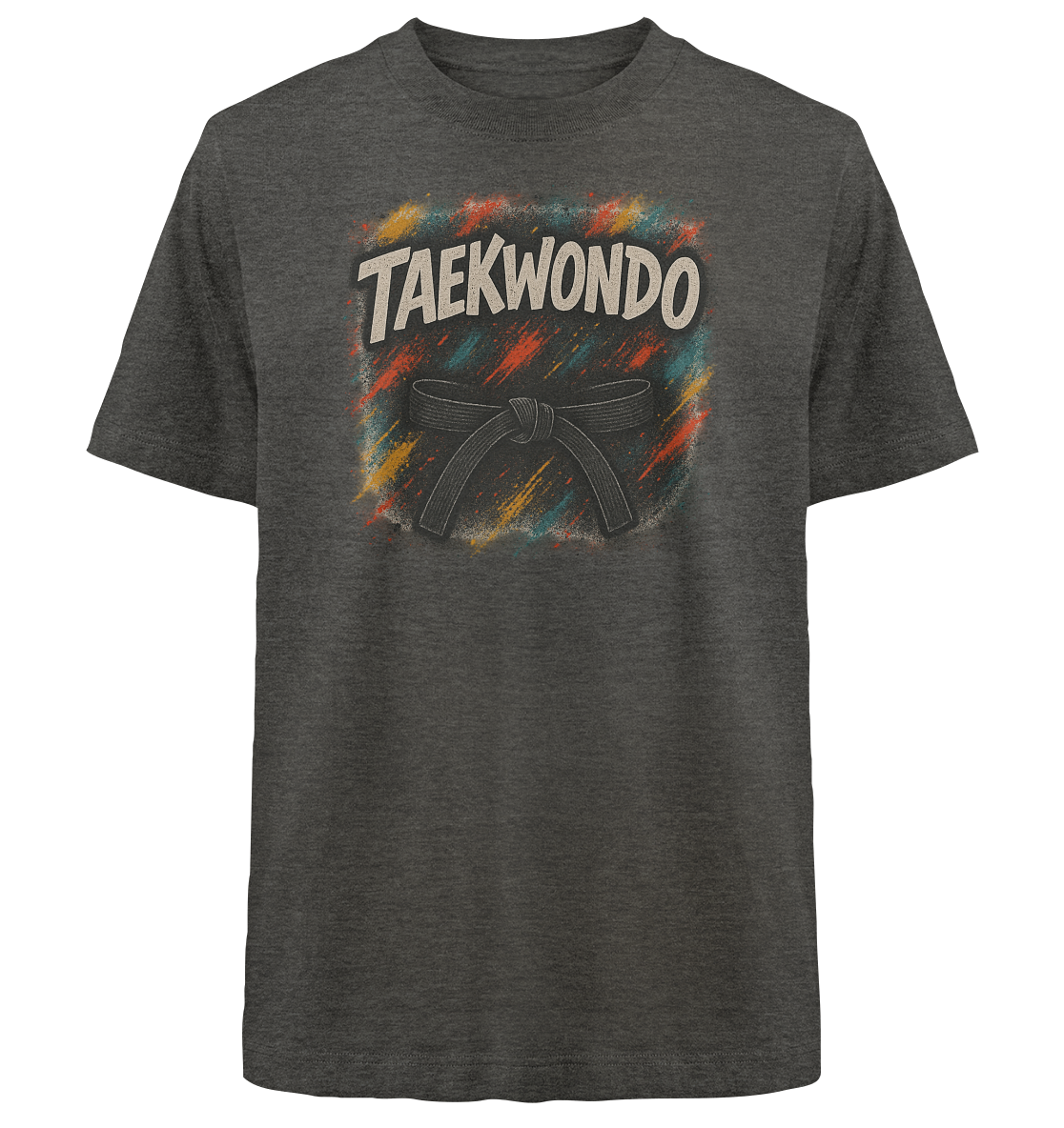TAEKWONDO BLACKBELT - Heavy Oversized Organic Shirt