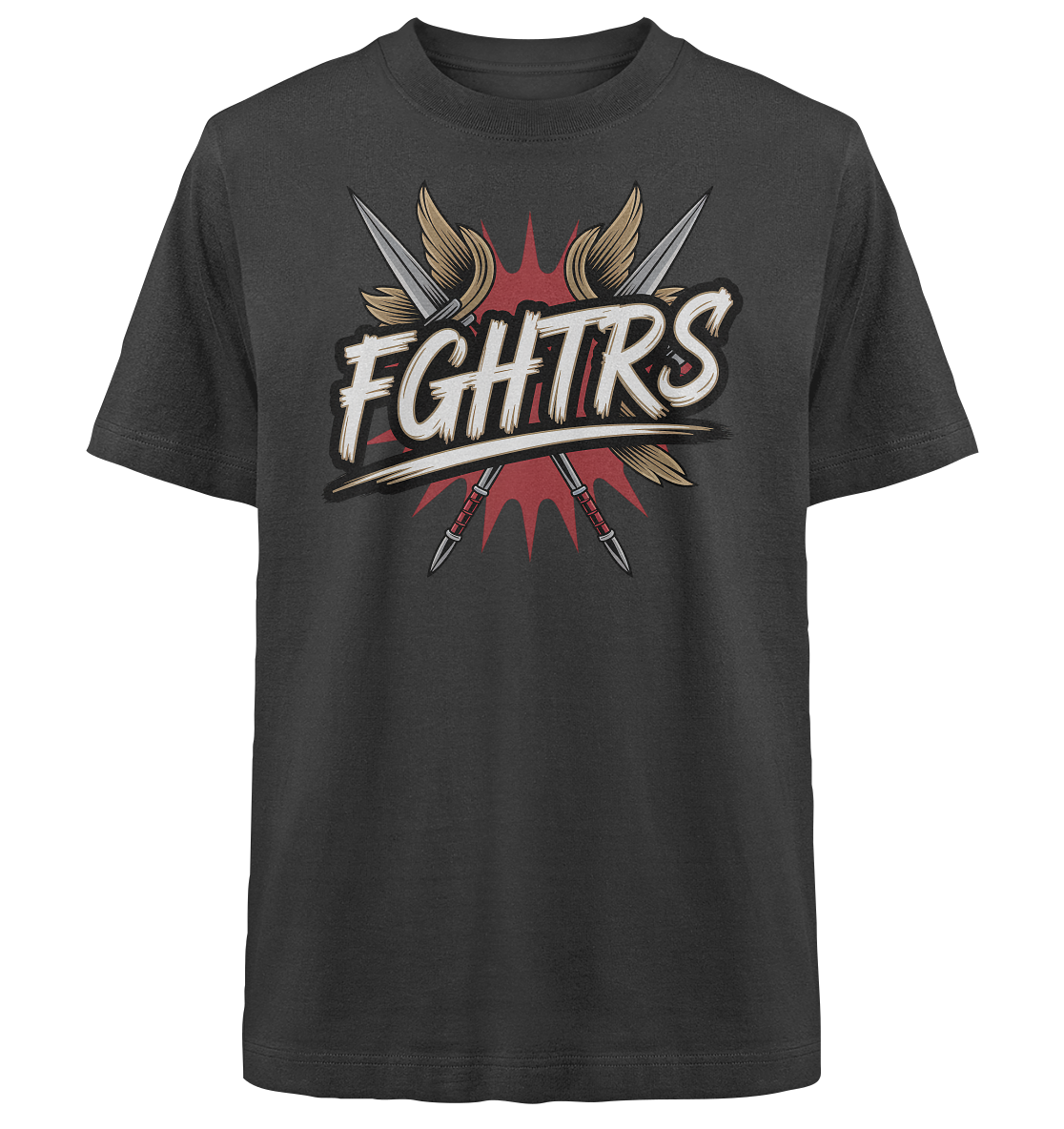 FGHTRS Gladiator Style - Heavy Oversized Organic Shirt