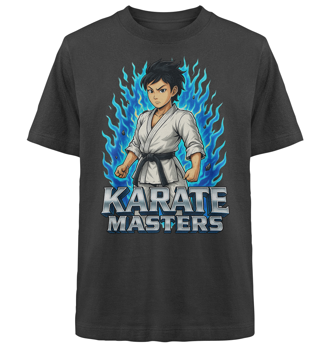 Karate Masters Sayajin Mode - Heavy Oversized Organic Shirt