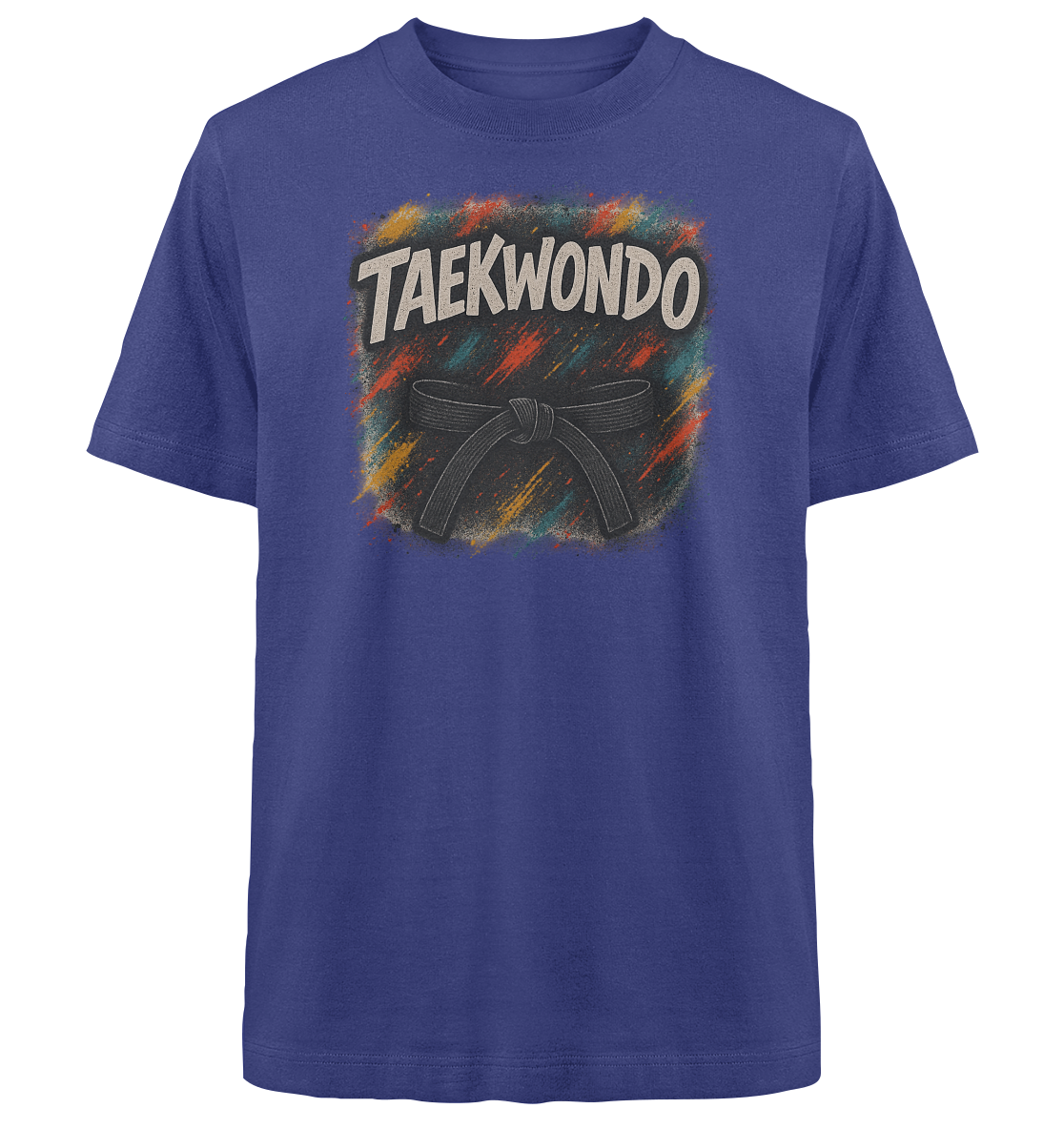 TAEKWONDO BLACKBELT - Heavy Oversized Organic Shirt
