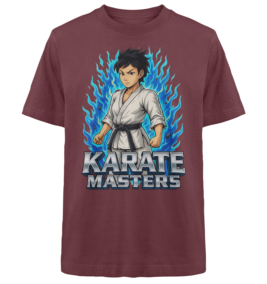 Karate Masters Sayajin Mode - Heavy Oversized Organic Shirt