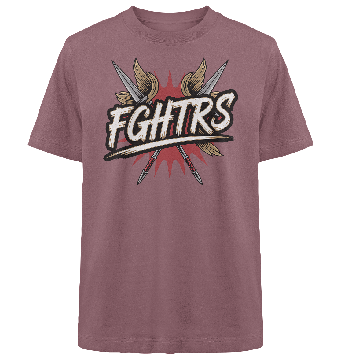 FGHTRS Gladiator Style - Heavy Oversized Organic Shirt