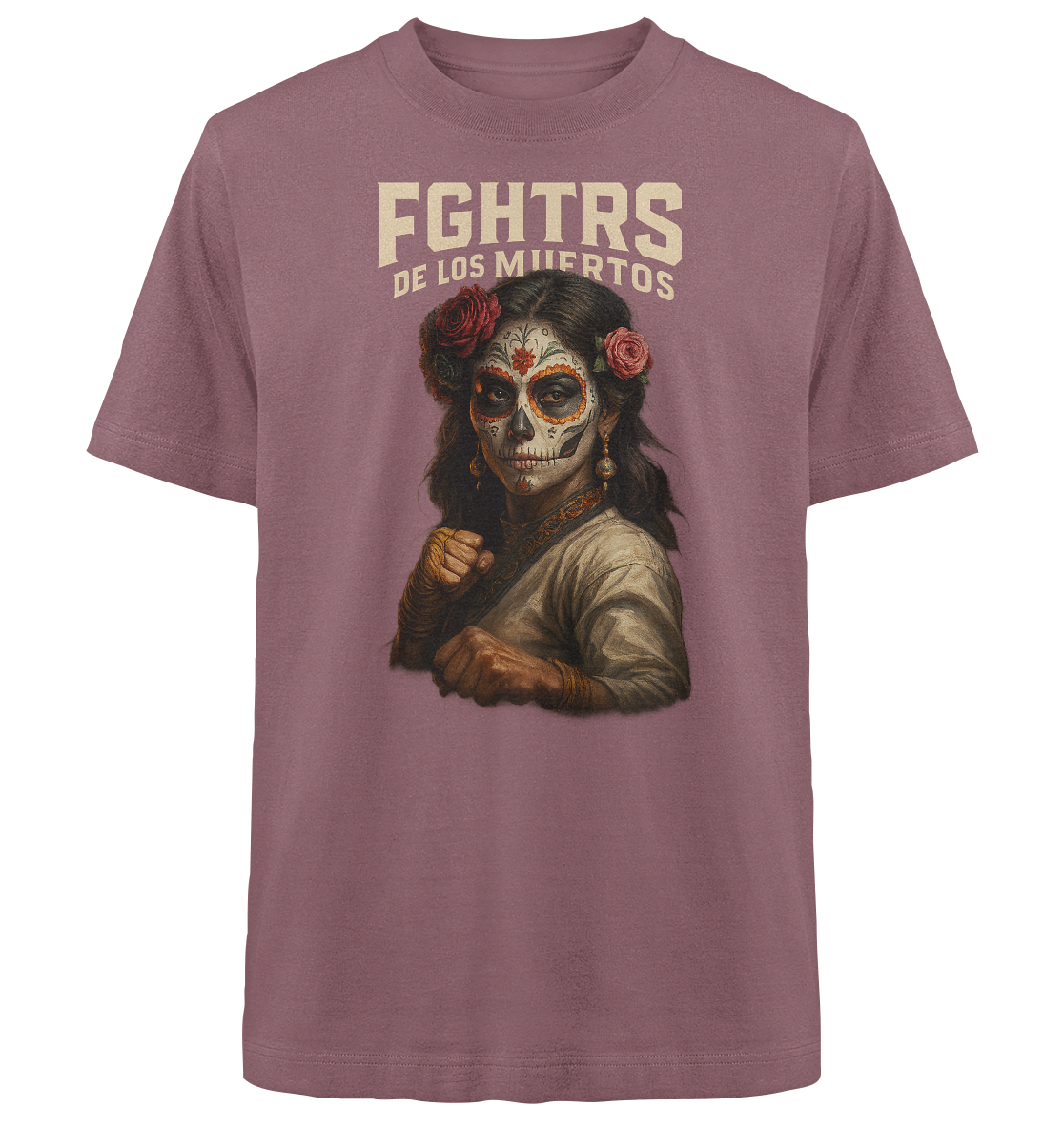 FGHTRS DE LOS MUERTOS - Heavy Oversized Organic Shirt