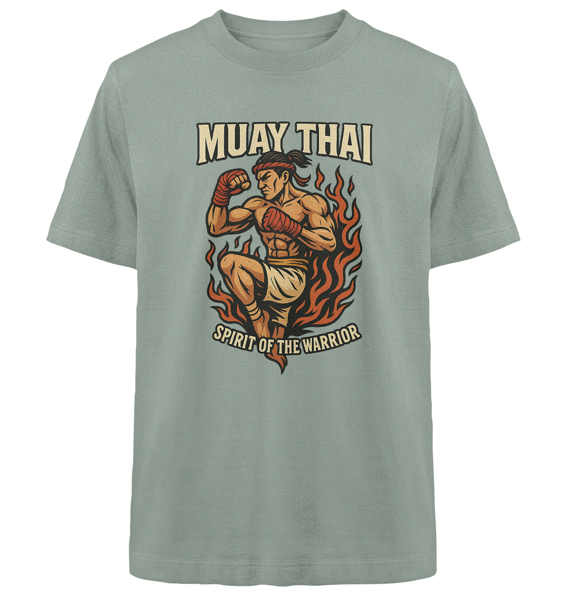 Muay Thai - Heavy Oversized Organic Shirt