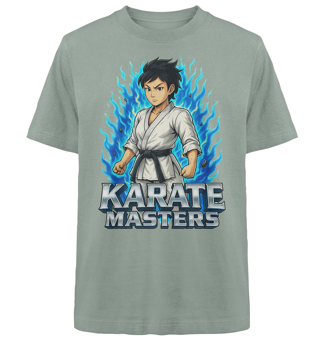 Karate Masters Sayajin Mode - Heavy Oversized Organic Shirt