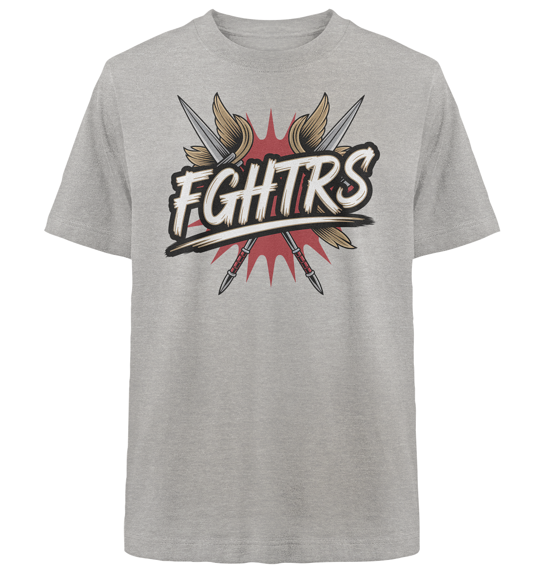 FGHTRS Gladiator Style - Heavy Oversized Organic Shirt