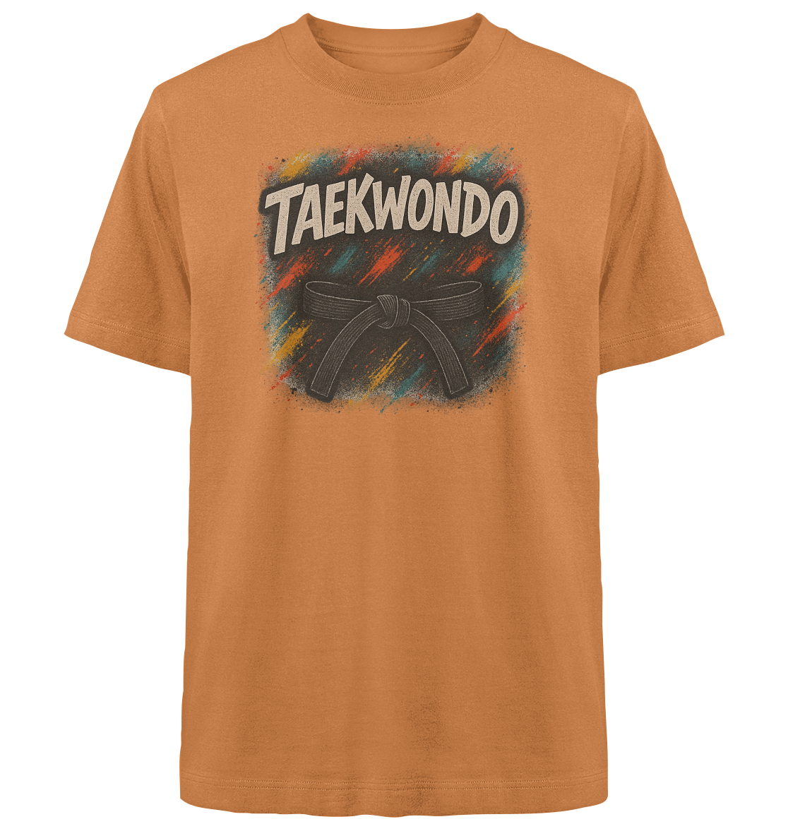 TAEKWONDO BLACKBELT - Heavy Oversized Organic Shirt