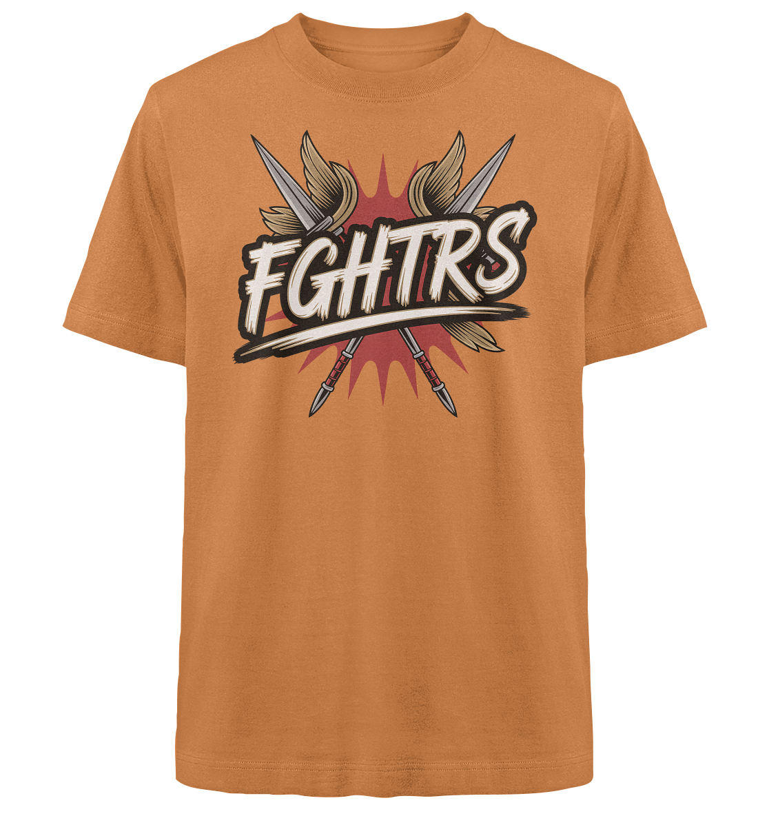 FGHTRS Gladiator Style - Heavy Oversized Organic Shirt