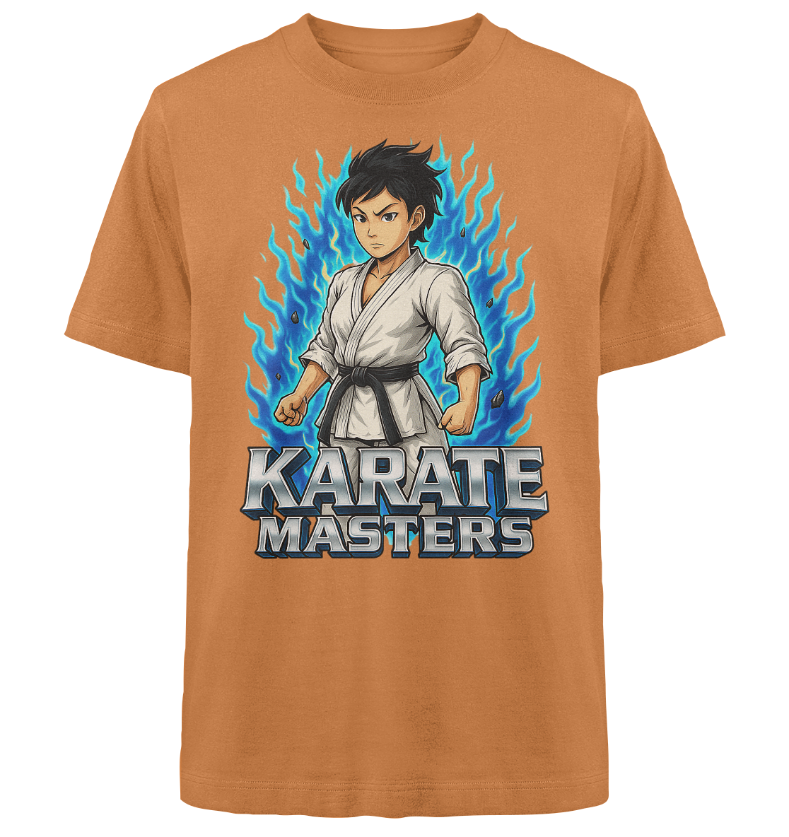 Karate Masters Sayajin Mode - Heavy Oversized Organic Shirt