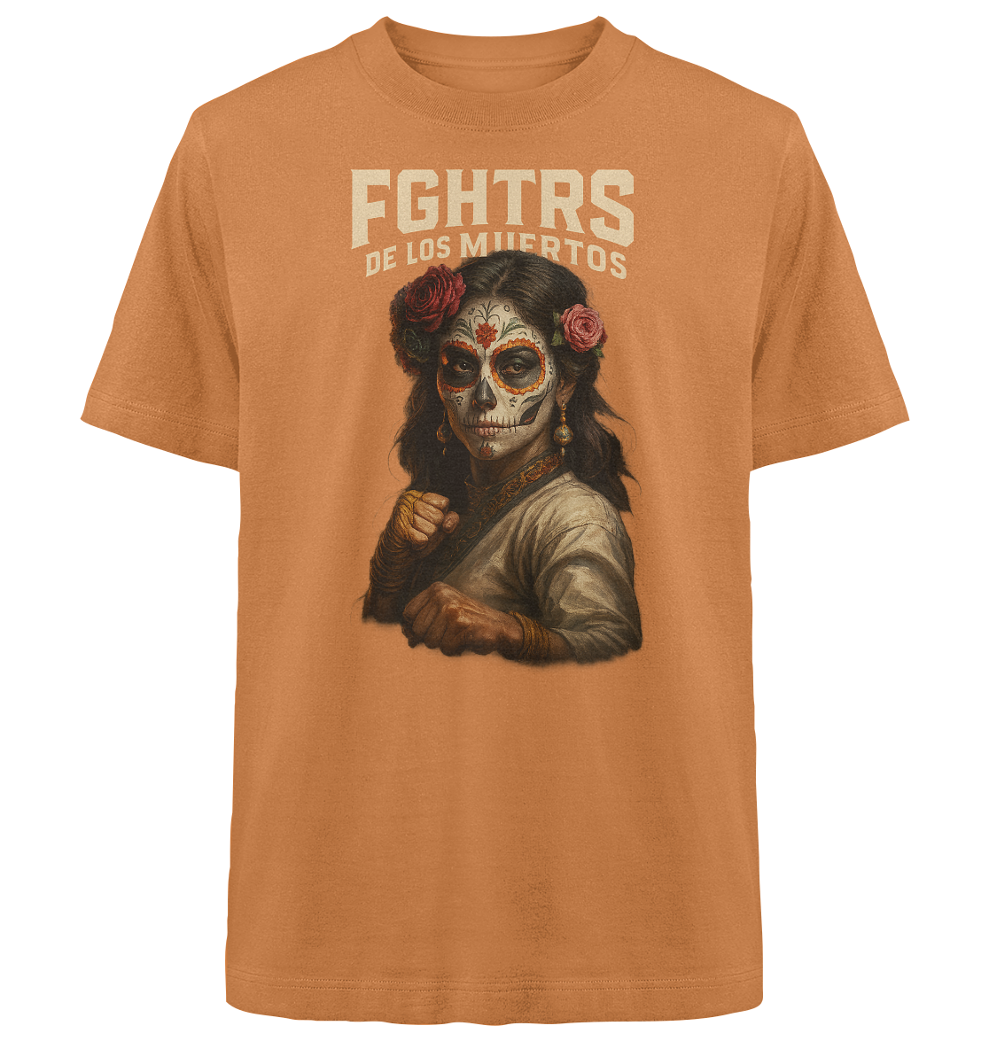 FGHTRS DE LOS MUERTOS - Heavy Oversized Organic Shirt