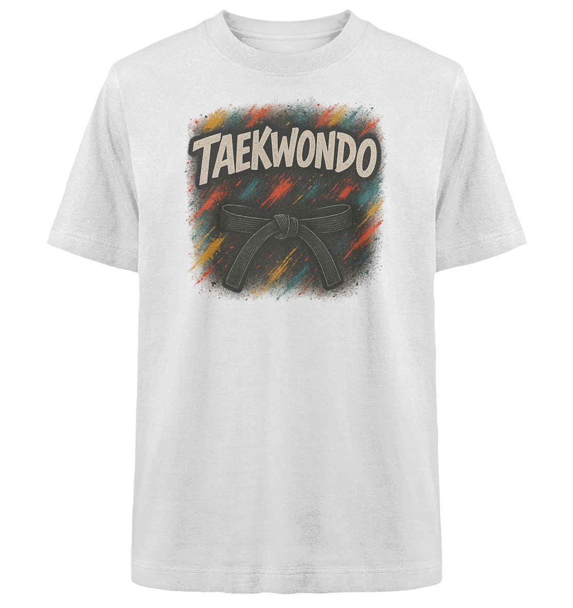 TAEKWONDO BLACKBELT - Heavy Oversized Organic Shirt