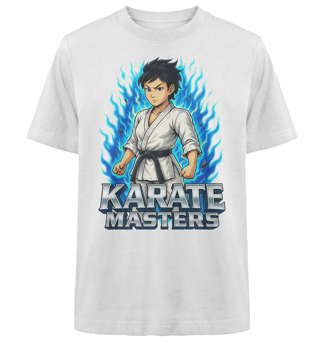 Karate Masters Sayajin Mode - Heavy Oversized Organic Shirt