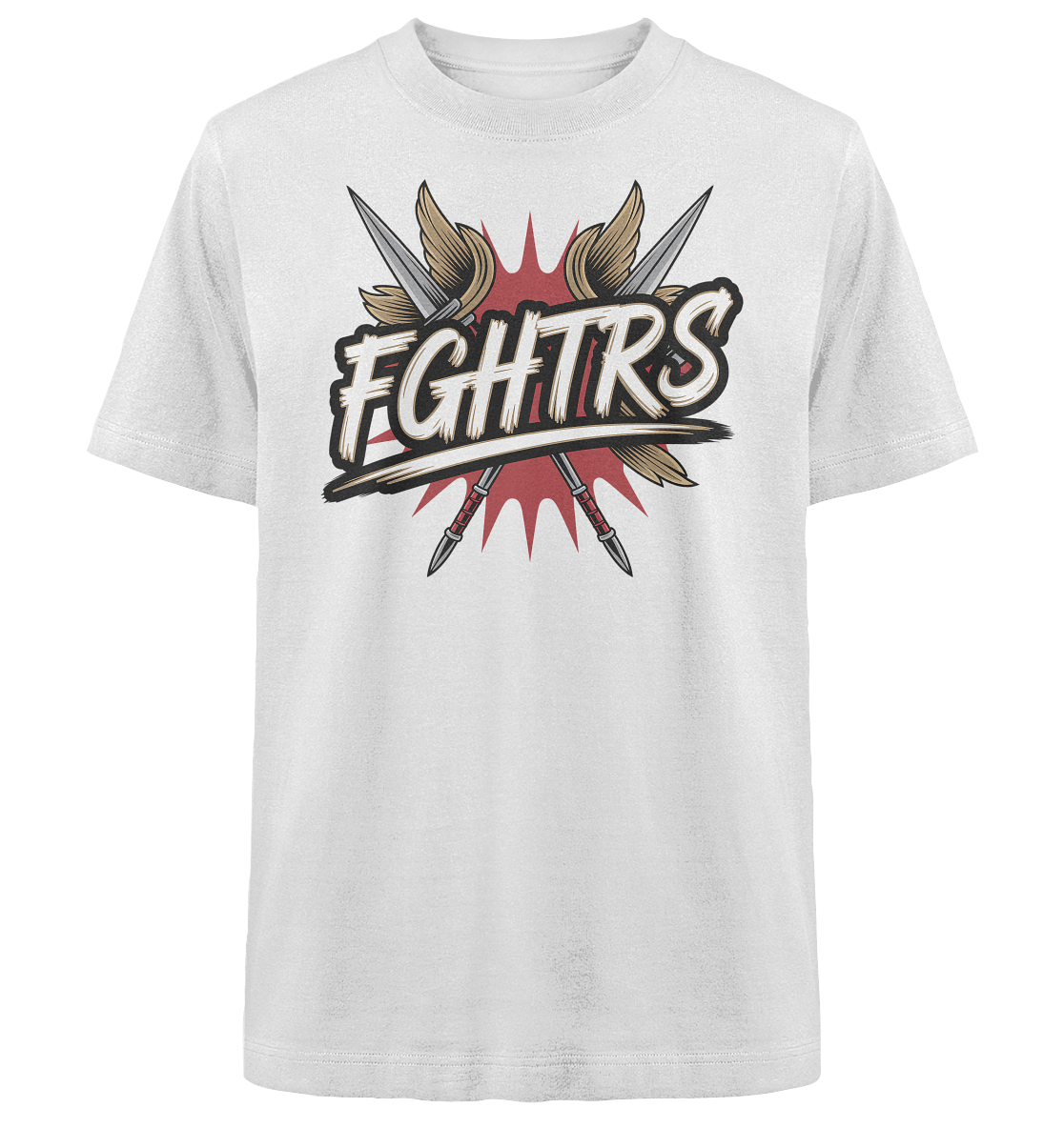 FGHTRS Gladiator Style - Heavy Oversized Organic Shirt