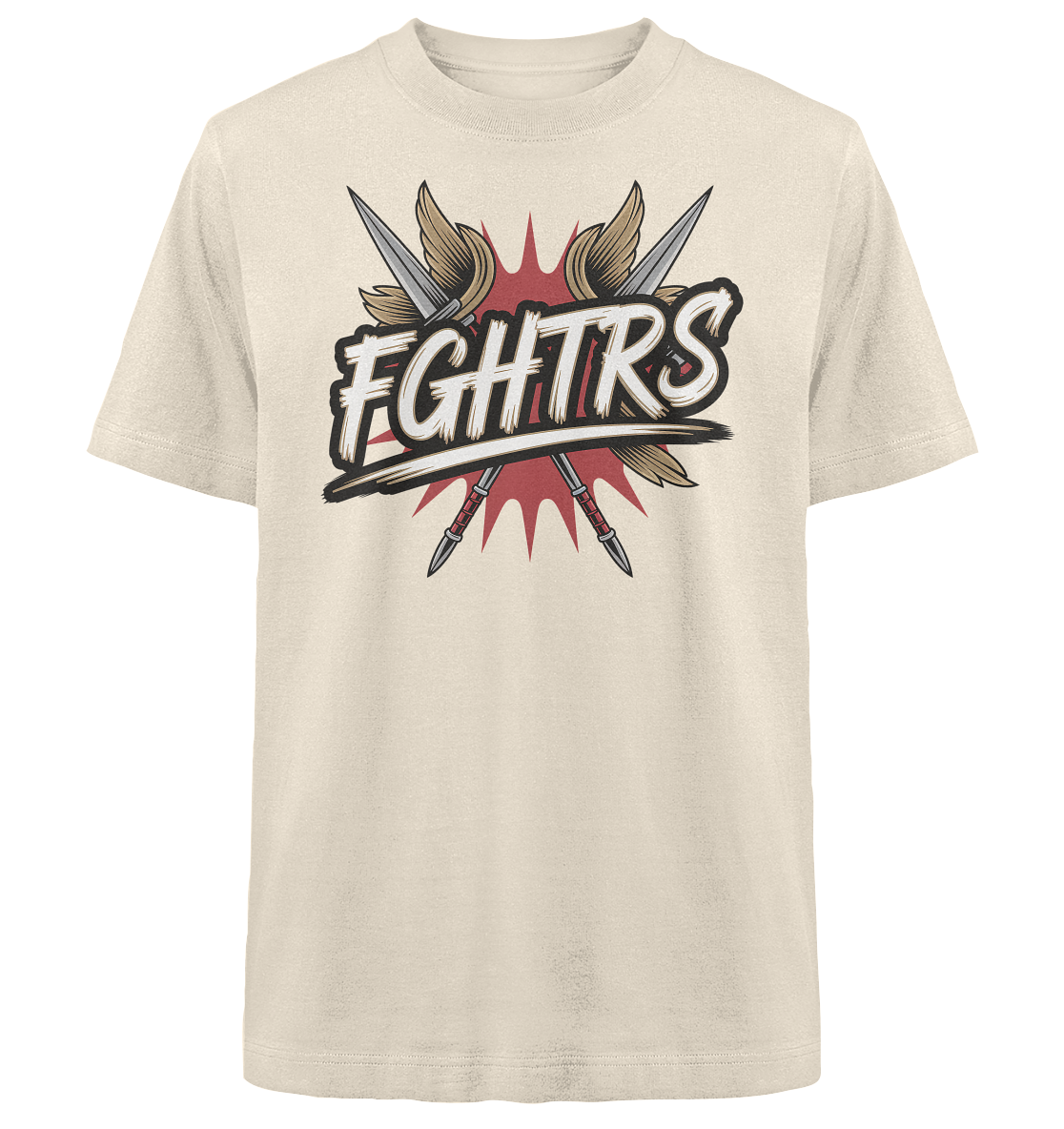 FGHTRS Gladiator Style - Heavy Oversized Organic Shirt