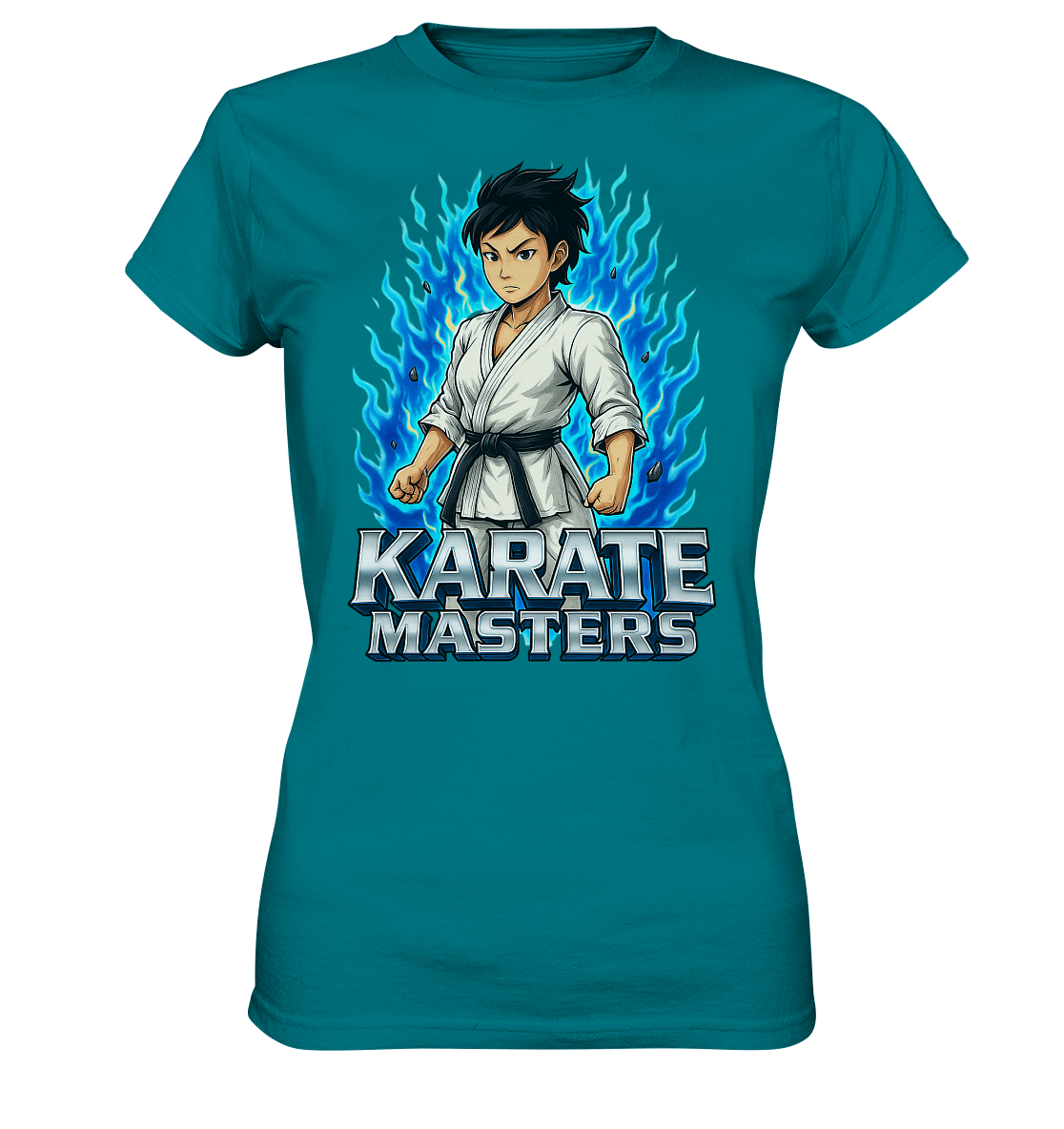 Karate Masters Sayajin Mode - Ladies Premium Shirt