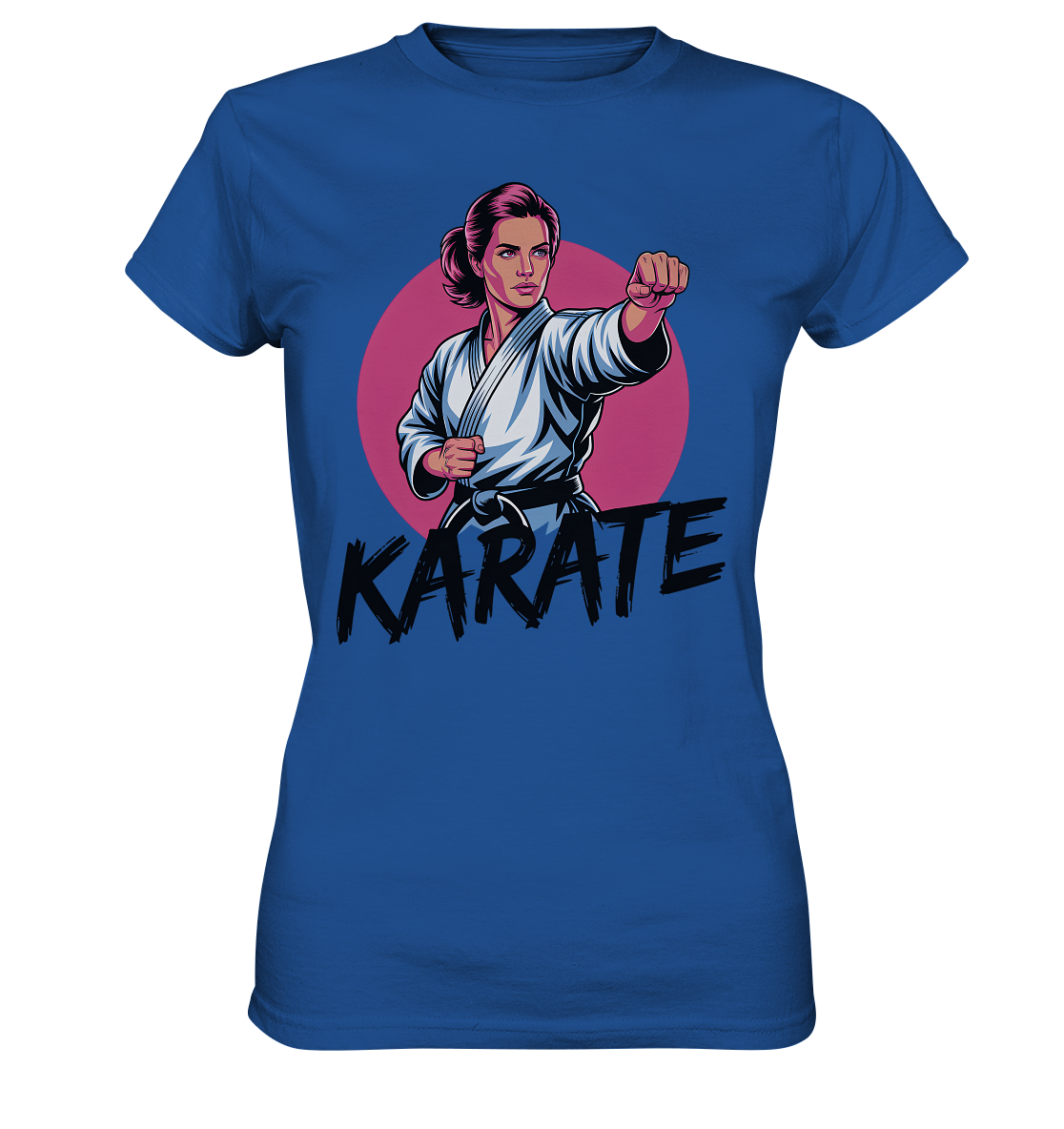 Karate Female Power - Ladies Premium Shirt