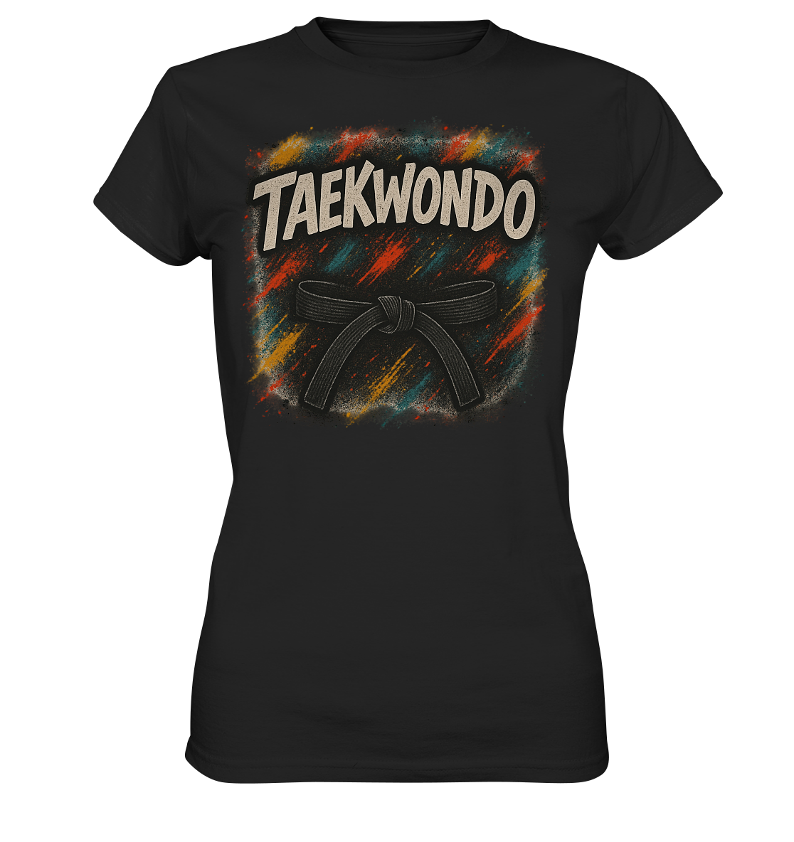TAEKWONDO BLACKBELT - Ladies Premium Shirt