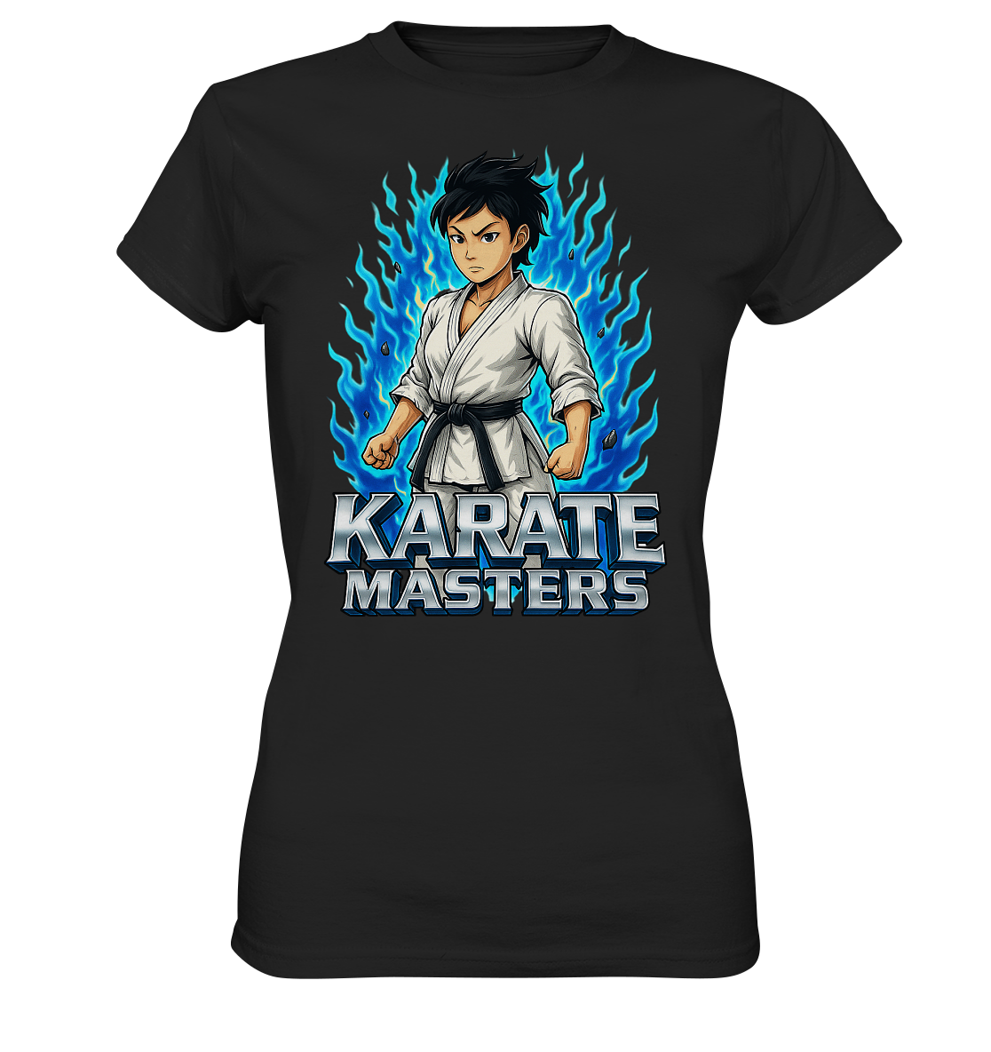 Karate Masters Sayajin Mode - Ladies Premium Shirt