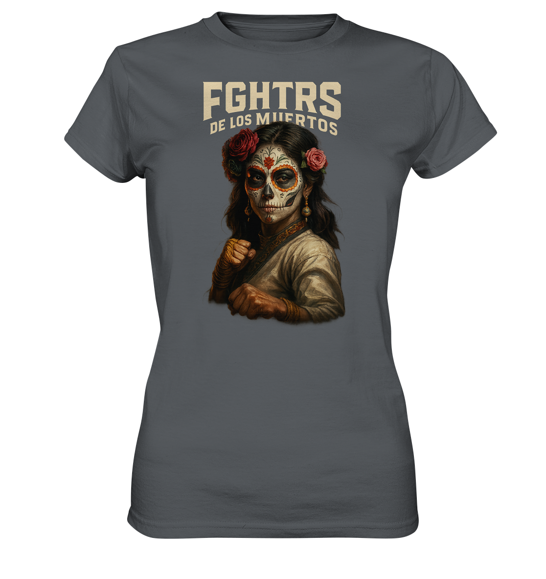 FGHTRS DE LOS MUERTOS - Ladies Premium Shirt