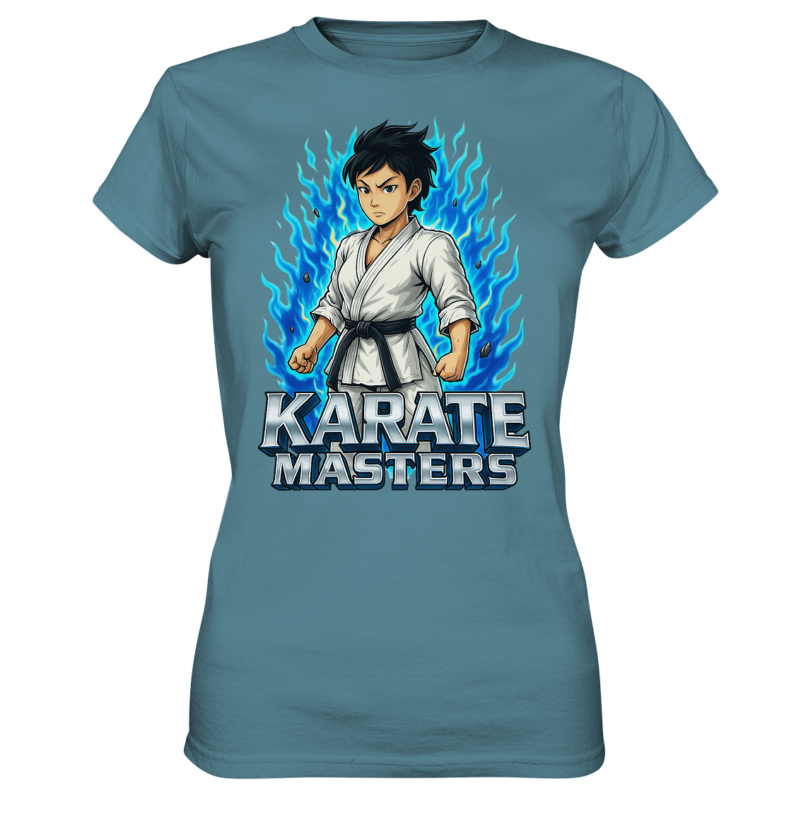 Karate Masters Sayajin Mode - Ladies Premium Shirt