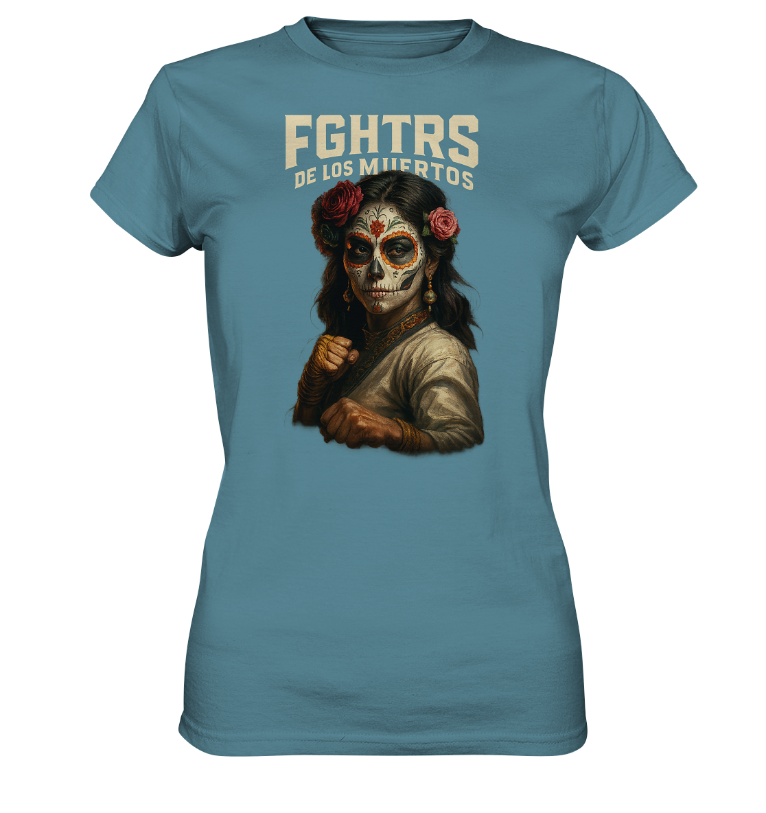 FGHTRS DE LOS MUERTOS - Ladies Premium Shirt