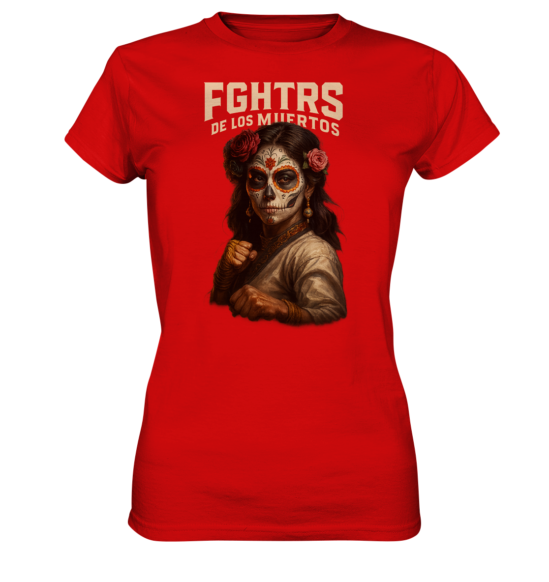 FGHTRS DE LOS MUERTOS - Ladies Premium Shirt