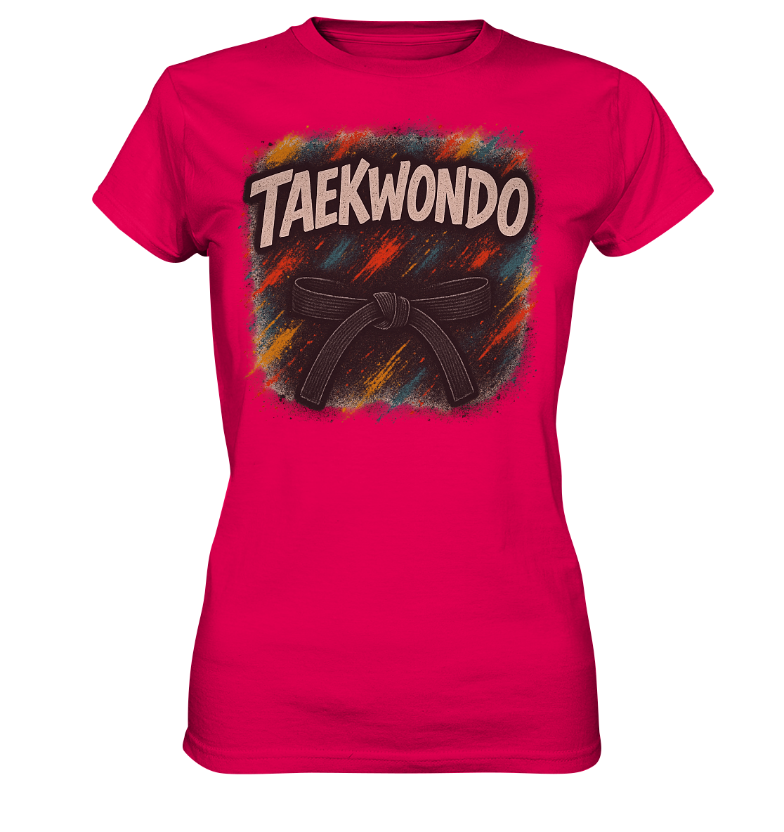 TAEKWONDO BLACKBELT - Ladies Premium Shirt