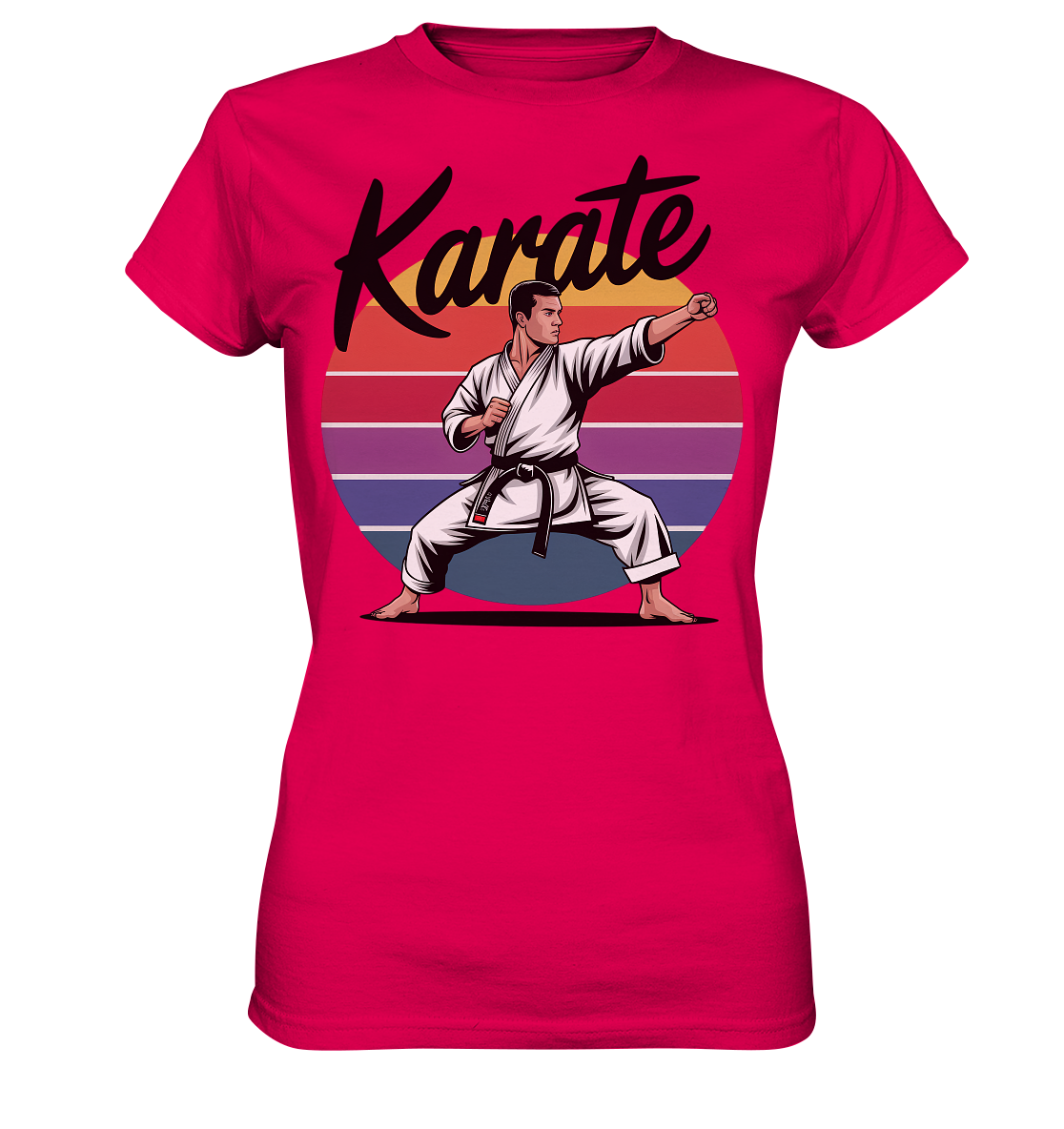 Karate - Ladies Premium Shirt