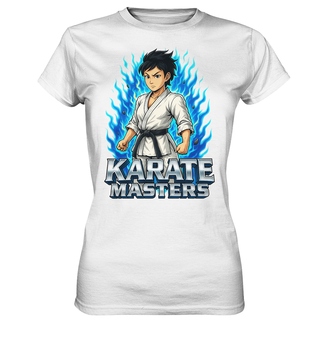 Karate Masters Sayajin Mode - Ladies Premium Shirt