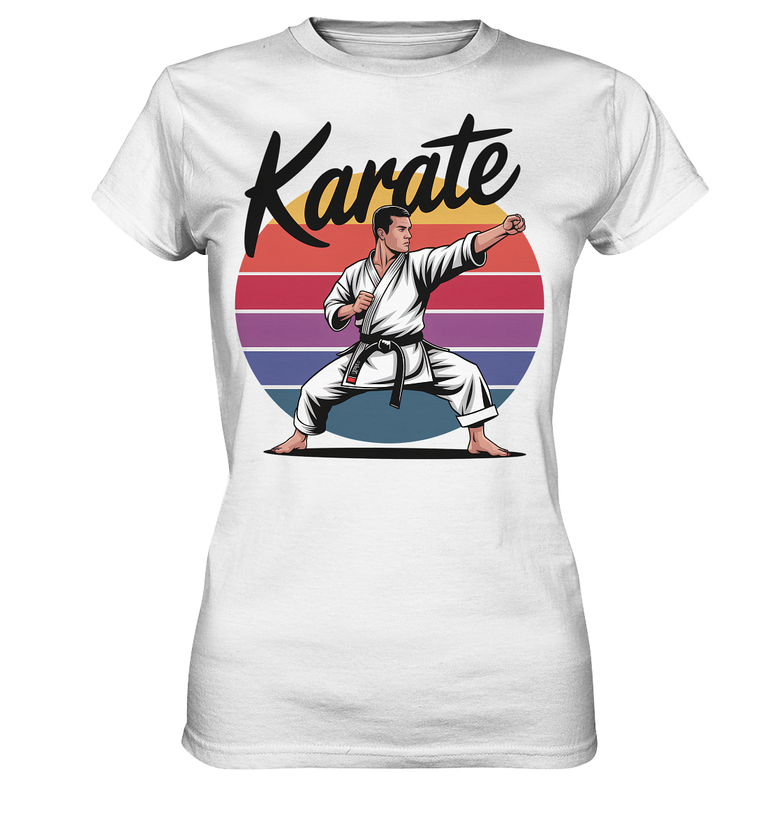 Karate - Ladies Premium Shirt