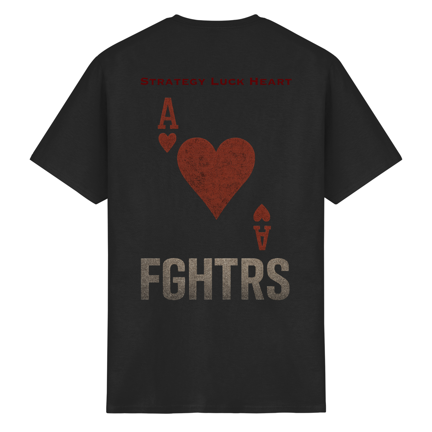 Herz Ass FGHTRS - Heavy Cotton T-Shirt