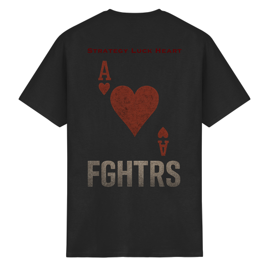 Herz Ass FGHTRS - Heavy Cotton T-Shirt