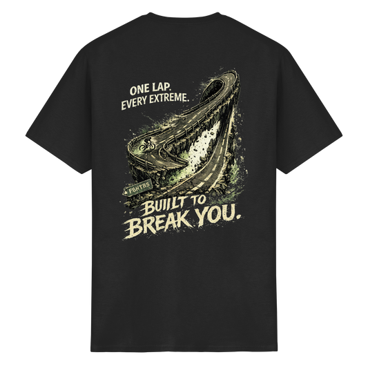 FGHTRS One Lap. Every Extreme. – Endurance Rennrad - Heavy Cotton T-Shirt