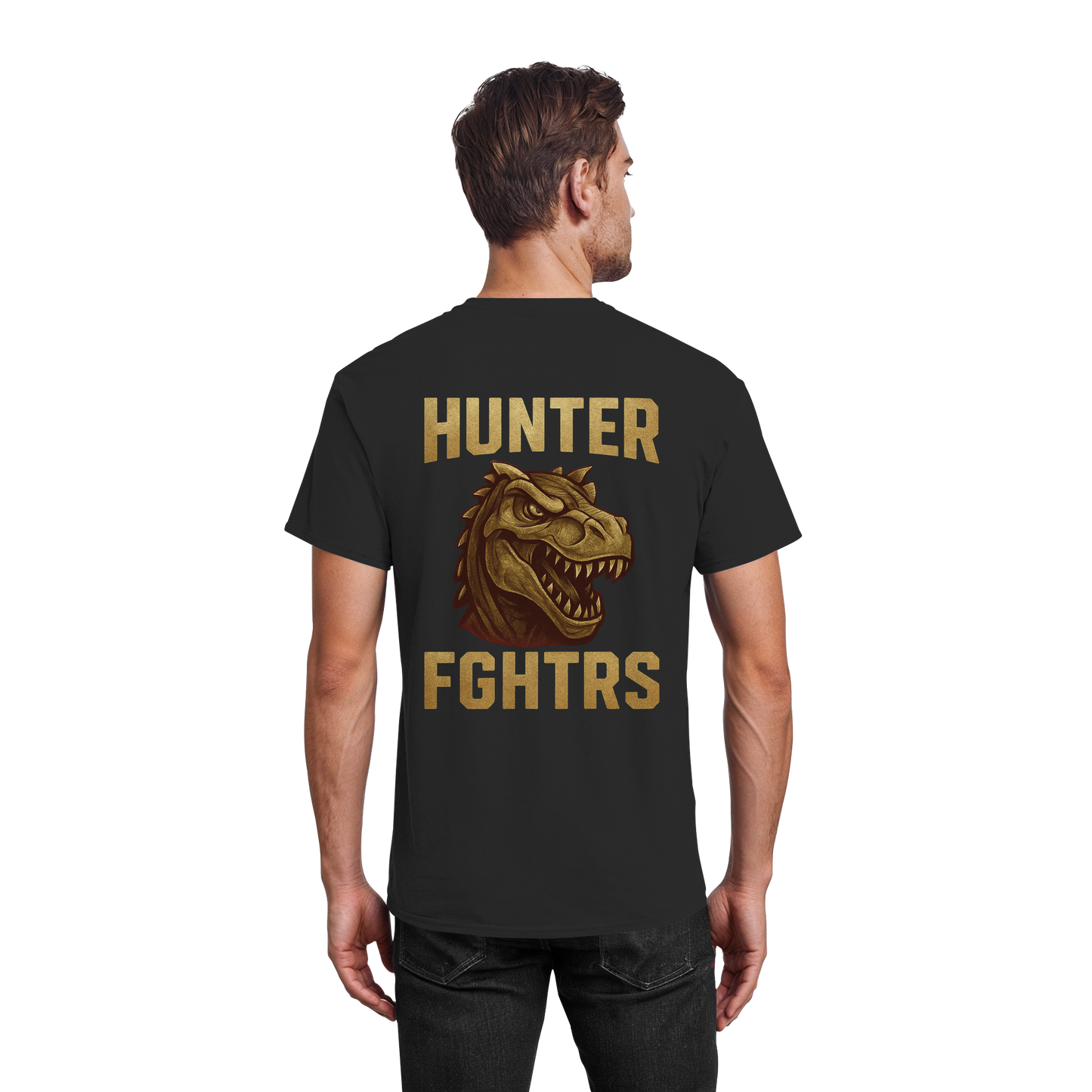 Hunter FGHTRS - Heavy Cotton T-Shirt