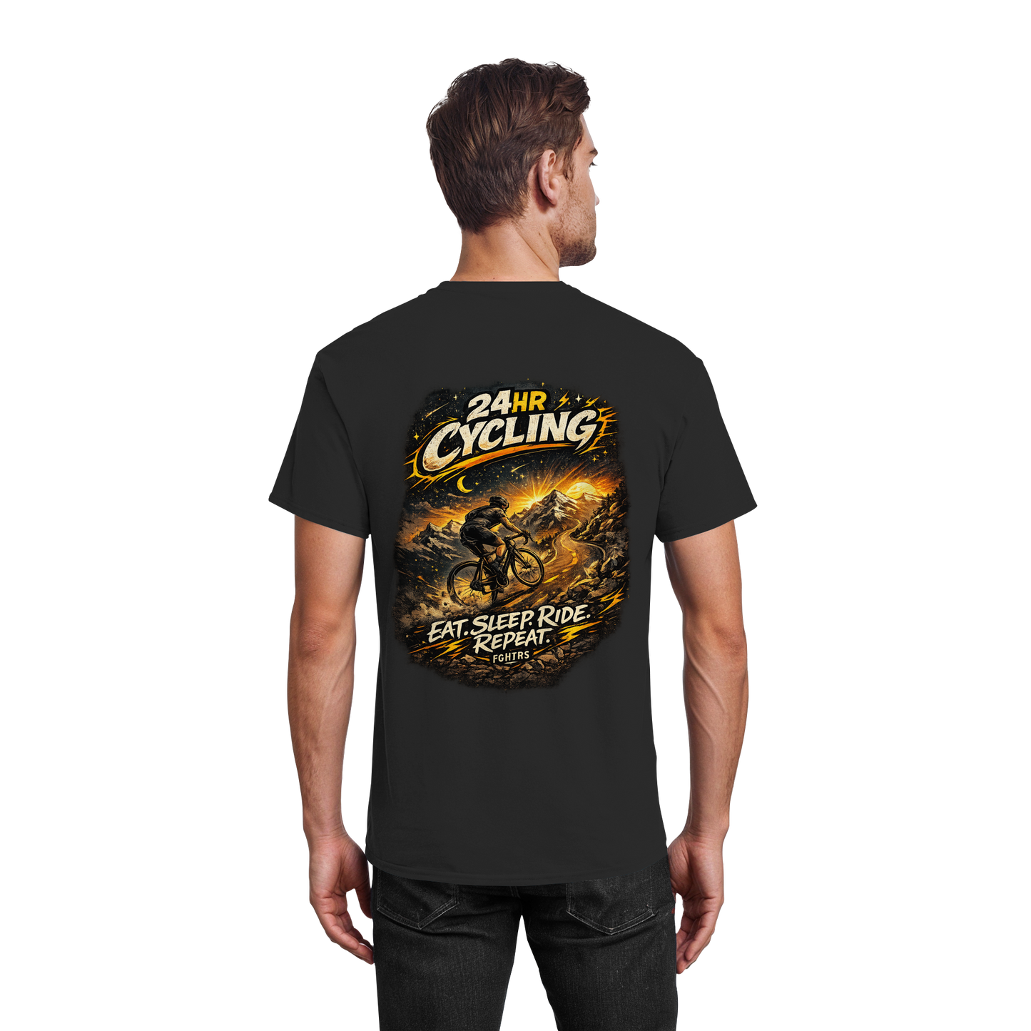 24h Cycling - Heavy Cotton T-Shirt