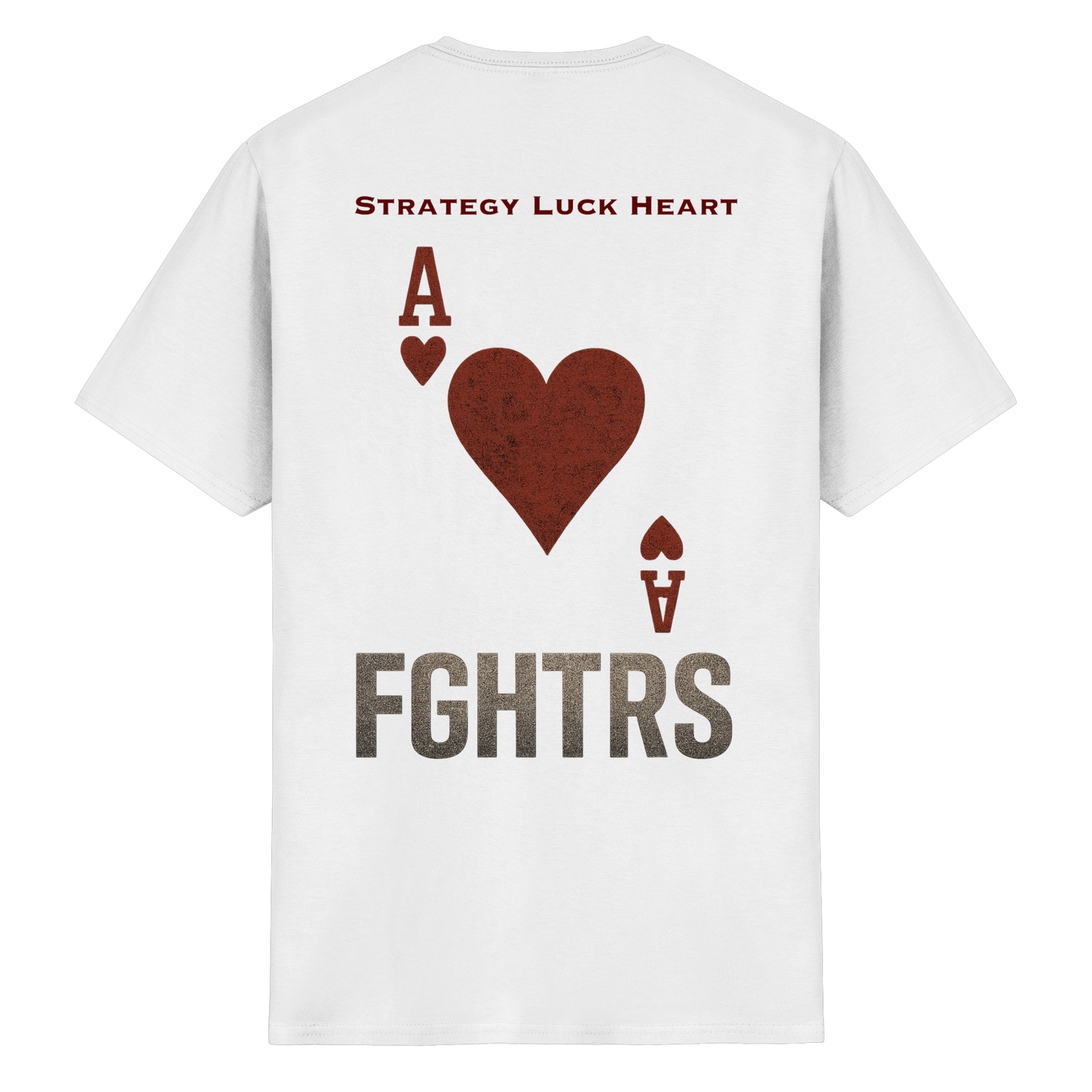 Herz Ass FGHTRS - Heavy Cotton T-Shirt