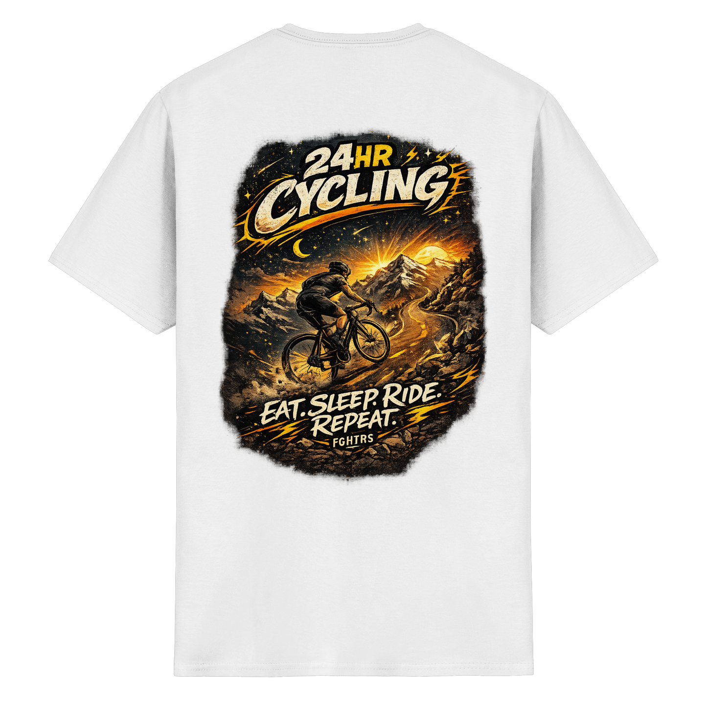 24h Cycling - Heavy Cotton T-Shirt