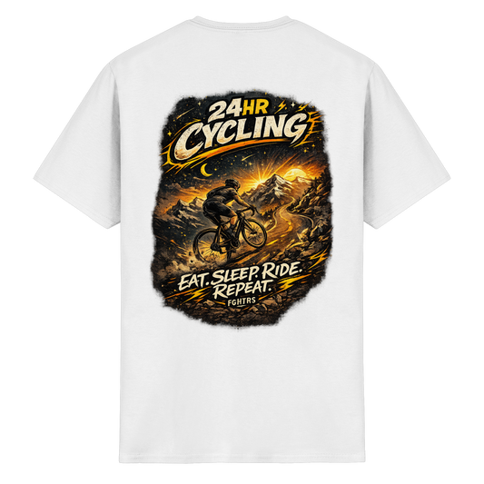 24h Cycling - Heavy Cotton T-Shirt