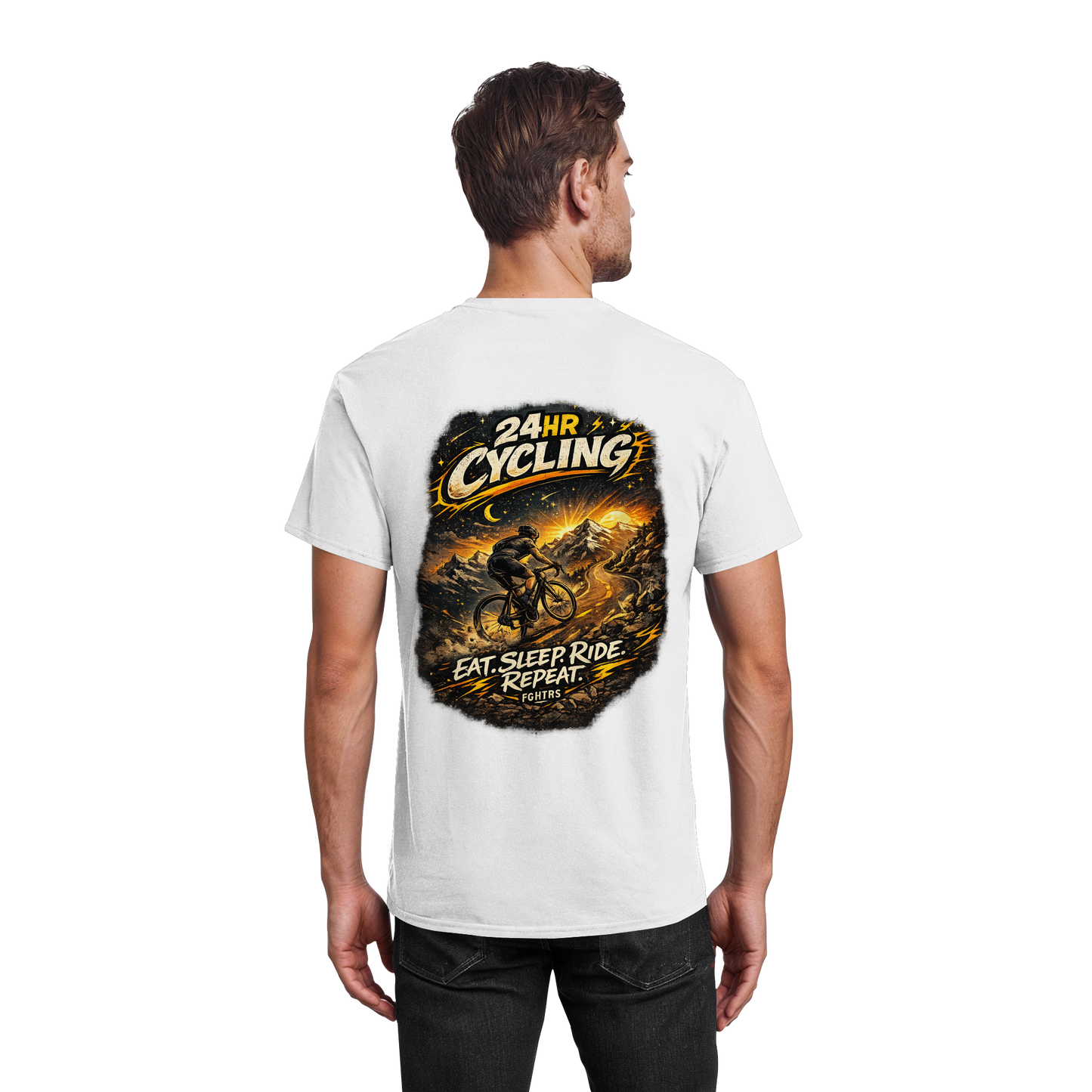 24h Cycling - Heavy Cotton T-Shirt