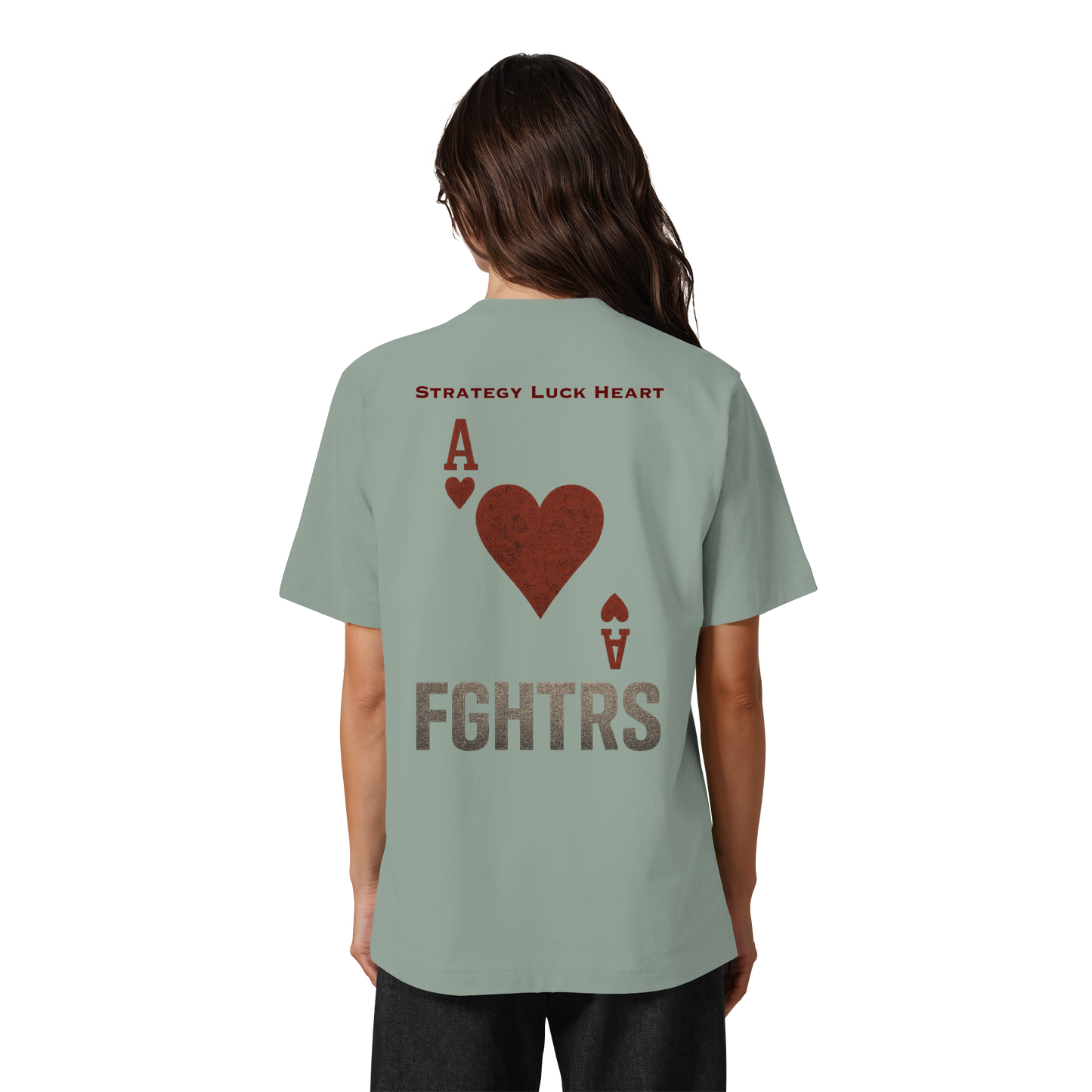 HERZ ASS FGHTRS - Heavy Oversized Organic Shirt