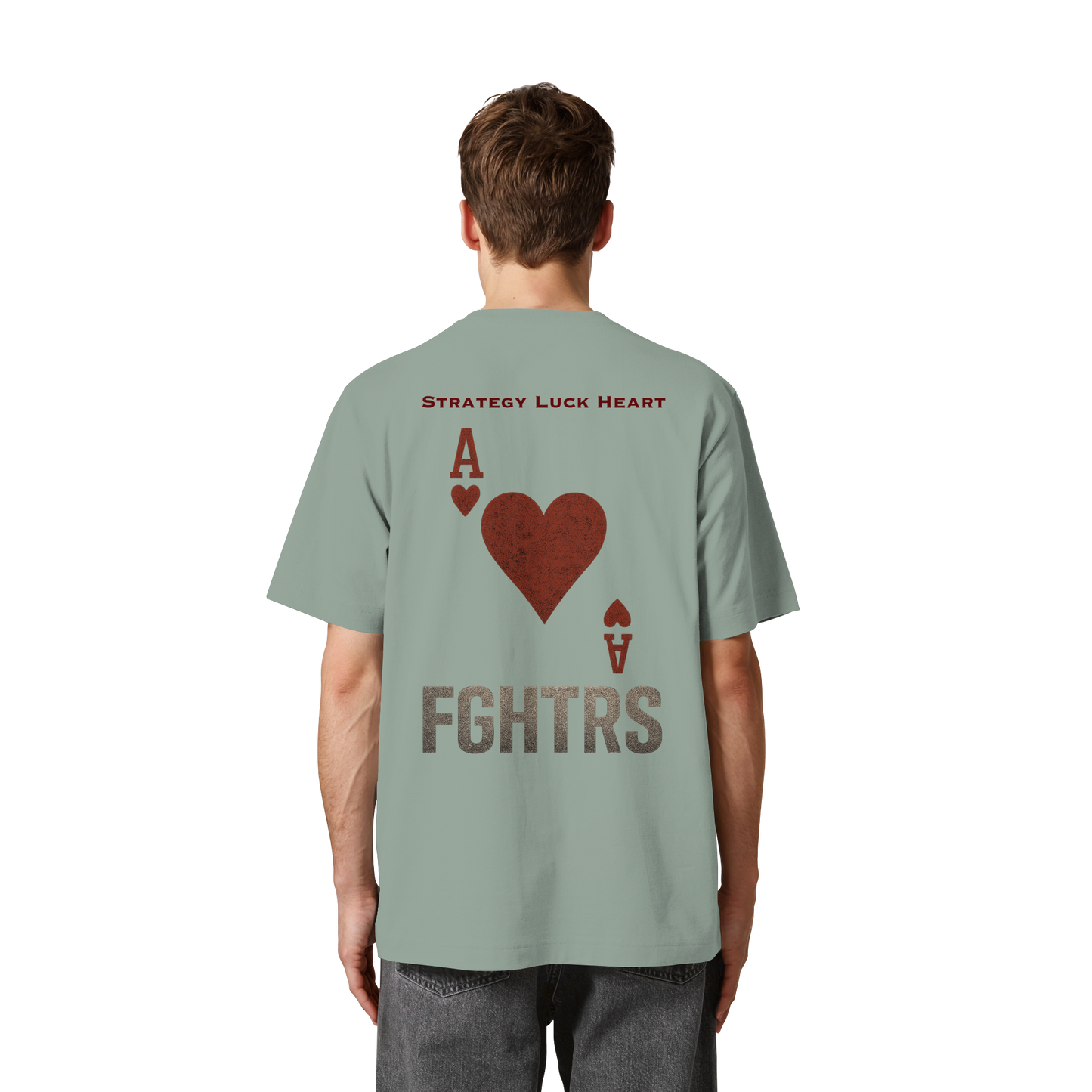 HERZ ASS FGHTRS - Heavy Oversized Organic Shirt