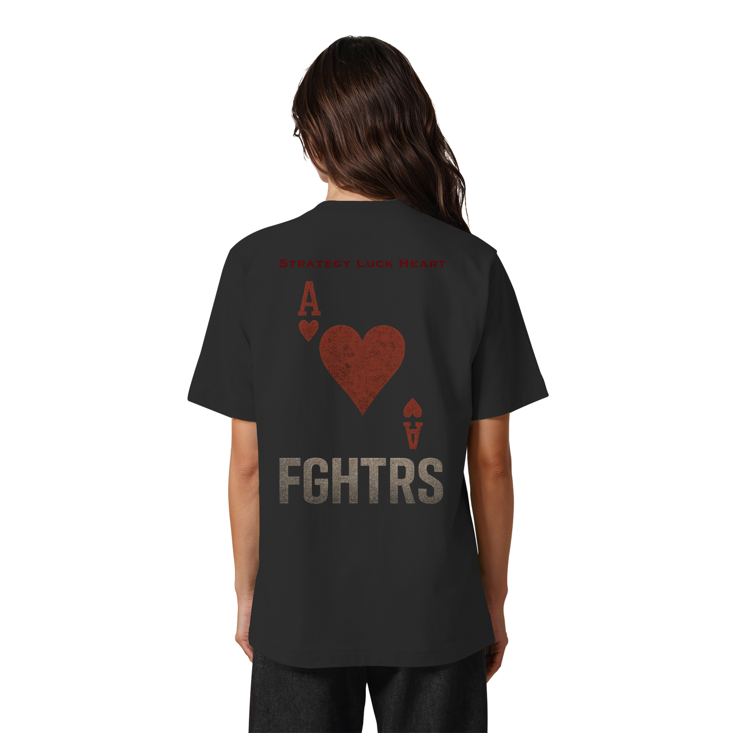 HERZ ASS FGHTRS - Heavy Oversized Organic Shirt