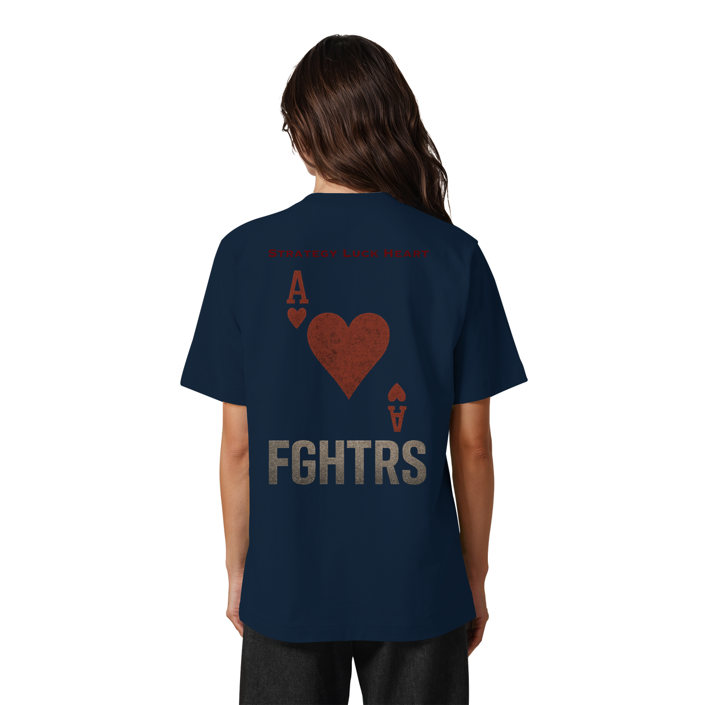 HERZ ASS FGHTRS - Heavy Oversized Organic Shirt