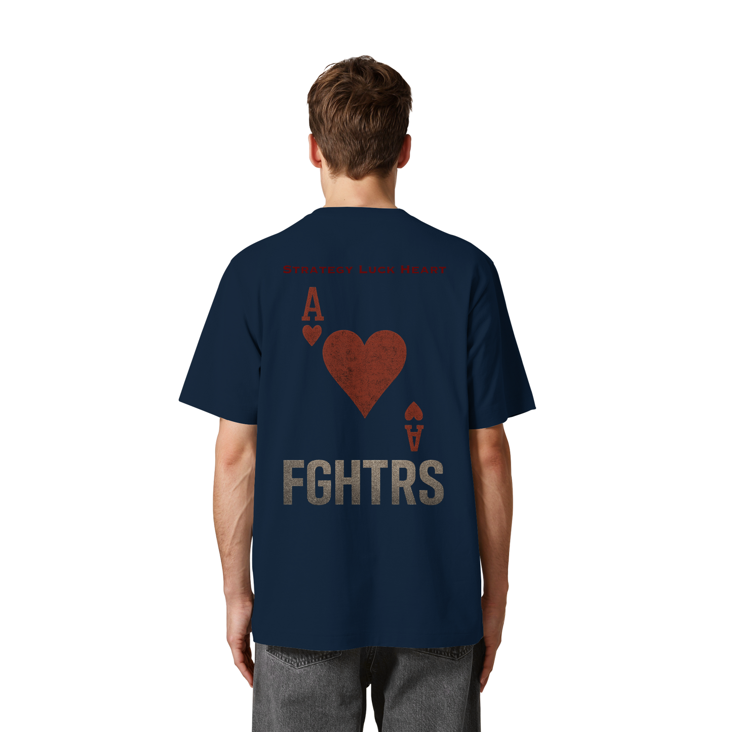 HERZ ASS FGHTRS - Heavy Oversized Organic Shirt