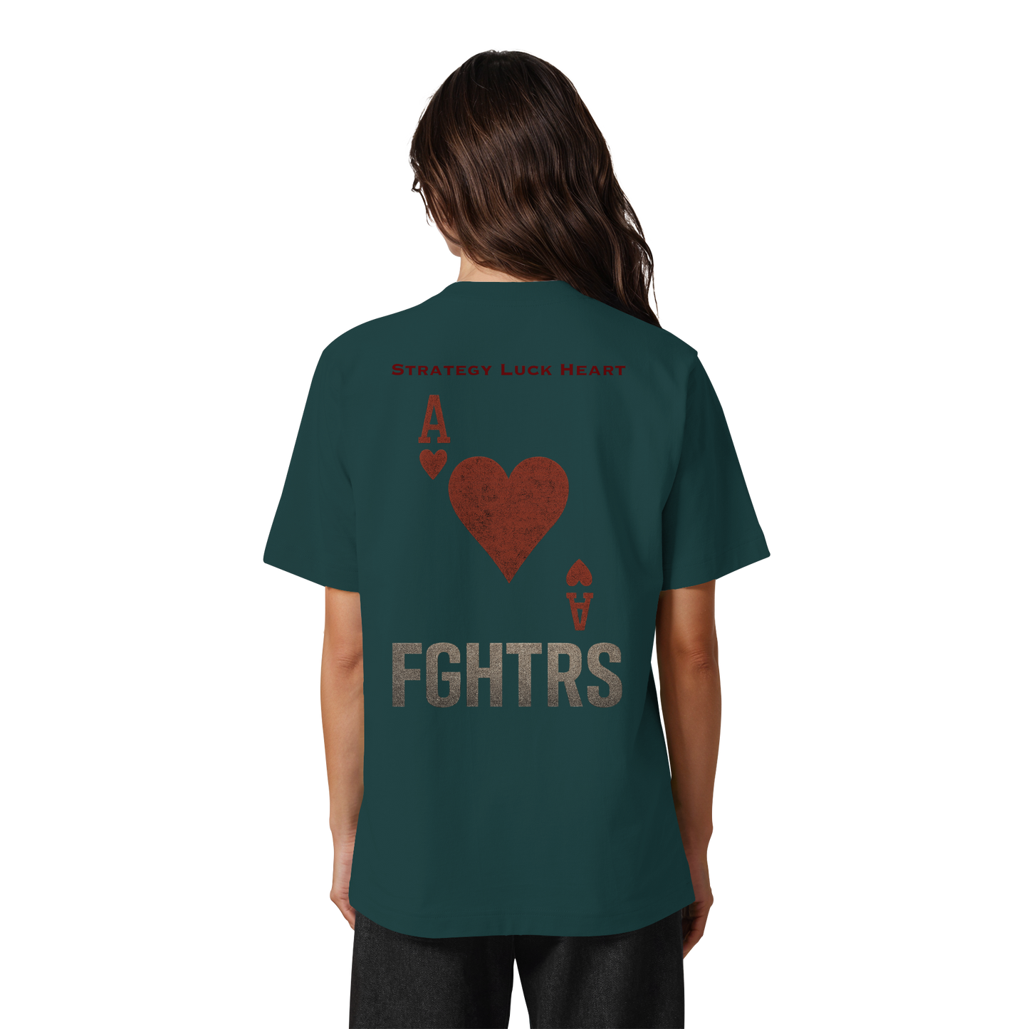 HERZ ASS FGHTRS - Heavy Oversized Organic Shirt